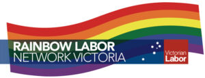 Rainbow Labor Rainbow Labor Network Victoria logo